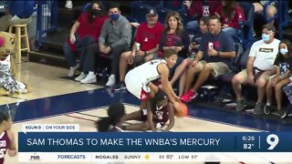 Sam Thomas make Phoenix Mercury Roster