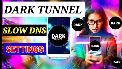 Configuring slow DNS on dark tunnel tutorial
