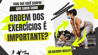 ORDEM dos exercícios é importante? #hipertrofia #hipertrofiamuscular #hipertrofiafeminina #treino