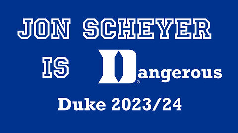The Duke Basketball 2023/24 Roster is looking Dangerous!