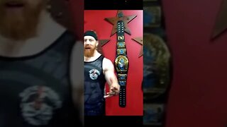 Every WWE Title Belt In Edge’s Personal Belt Collection! #shorts