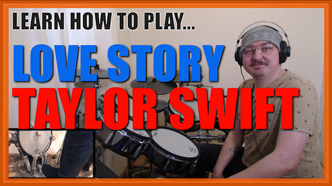 ★ Love Story (Taylor Swift) ★ Drum Lesson PREVIEW | How To Play Song (Matt Billingslea)