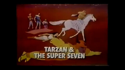 June 25, 1980 - CBS Promo for 'Tarzan & The Super Seven'