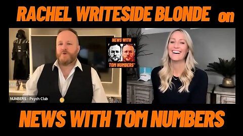 Where’s RACHEL been? She’s back ! @writesideblonde makes her debut on NEWS WITH TOM NUMBERS 📰😉