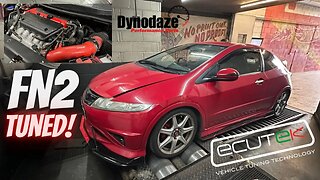 This Honda Civic FN2 TypeR gets improved with Ecutek Remap