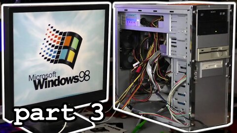 Win 98: Install Driver, Reboot, Repeat! | Windows 98 SE Build, Part 3 | & Vintage Ebay Parts.
