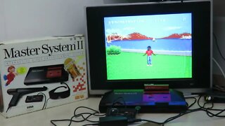 Testando o Jogos de Verão (California Games) no meu Master System II da Tec Toy recém-adquirido