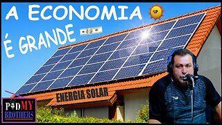 ENERGIA SOLAR É UMA ÓTIMA SAÍDA...