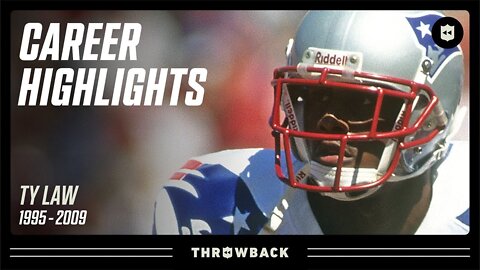 Ty Law HOF Career Highlights - NFL Patriots