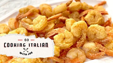 Italy's Best Fried Shrimp Recipe Cooking Italian with Joe