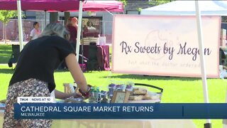 Cathedral Square Market returns