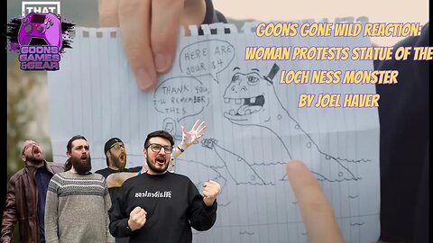 GGG Reacts: Woman Protests Statue Of The Loch Ness Monster by @Joel-Haver