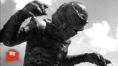 Revenge of the Creature (1955) - The Gill-Man Escapes Scary Scene