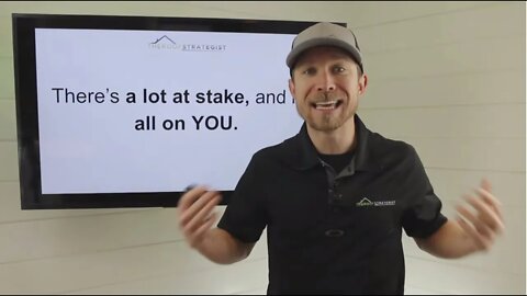 "Roofing Sales Success Formula" [PART 1 of 3] Simple 3-Part Formula to SMASH Your Goals This Year!