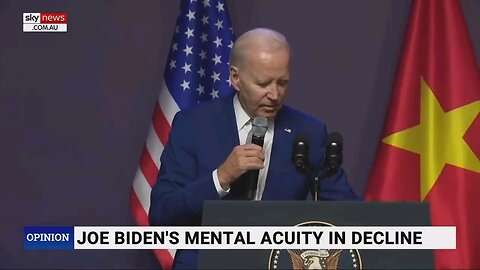 Panicking over joe Biden running for a second term