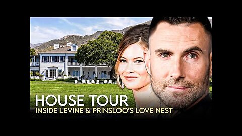 Adam Levine | House Tour | $40 Million Beverly Hills Mansion & More