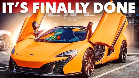 REBUILDING WRECKED MCLAREN 650S SPIDER PART #7