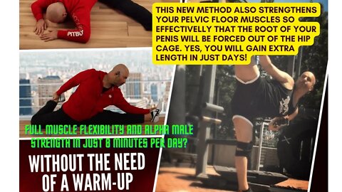Full Muscle Flexibility & Your Penis Will Be Forced Out Of The Hip Cage. Gain Extra Length #Shorts