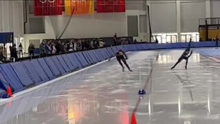Young Wisconsin Olympian Jordan Stolz talks speedskating career