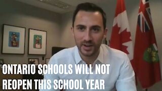 Ontario Schools Are Not Going To Reopen This School Year After All