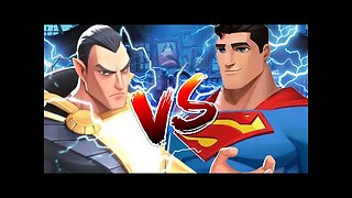 Black Adam Vs Superman Multiversus Battles