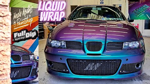 @FULLDIP Magic: How liquid wrap turned this Seat Leon into a Head Turner !