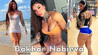 Bakhar Nabieva, MODELO FITNESS com CORPO ESCULTURAL PERFEITO! | Motivação Maromba