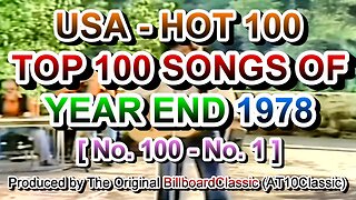 1978 - Billboard Hot 100 Year-End Top 100 Singles of 1978