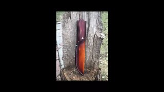 Hand Tooled Knife Sheath