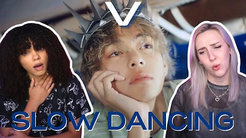 COUPLE REACTS TO V 'Slow Dancing' Official MV(♥Reaction Video)BTS Lovers
