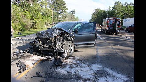 SUV BROAD SIDES CAR THAT FAILED TO YIELD, PROVIDENCE TEXAS, 03/27/22...