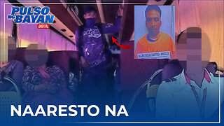 G U N M A N sa pamamaril sa loob ng bus sa Nueva Ecija, naaresto na