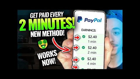 🔴 Get Paid +$2.40 EVERY 2 Minutes! 🔴 (NEW METHOD!) | Make Money Online For Beginners 💰📈🔴