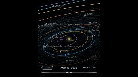 NASA’s DART Mission hits asteroid (9/26/22)