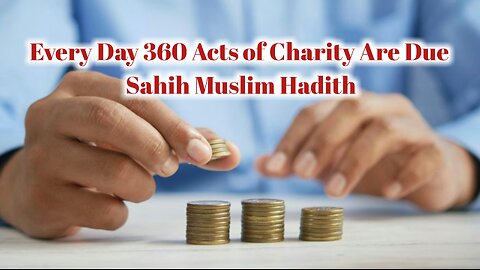Hadees About Charity | Sahih Muslim Hadith | Hadees In English