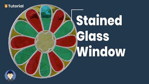 How to make a stained glass window in Blender [3.2]