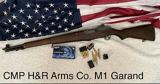 Harrington and Richardson M1 Garand CMP refurbished rifle. My first 30-06