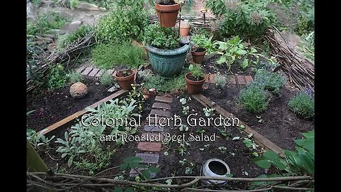 "A Tradional Herb Garden & Old Fashioned Shortcake & Tea" (4July2021)