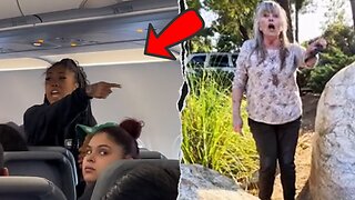 MULTIPLE KARENS Go Insane On A Flight With Frontier Airlines And This Happens