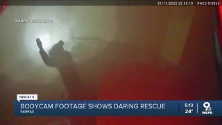Daring rescue caught on police bodycam footage