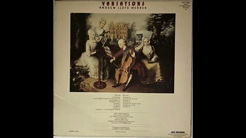 Andrew Lloyd Webber (Colosseum II / Gary̤ Moore) 'Variations' Full A̳lbu̳m Vinyl Rip (1978)