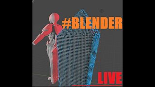 Building My Character In Blender LIVE *** STREAM ***