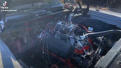 First start up on the 1970 El Camino, SS project part 15