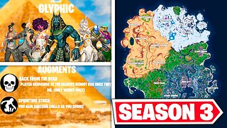 Fortnite Chapter 4 Season 3: Glyphic - Map Changes, Augments, Battle Pass Skins & More (Concepts)