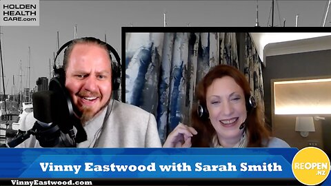 🔴 Quantum Hypnotherapist Sarah Smith on The Vinny Eastwood Show