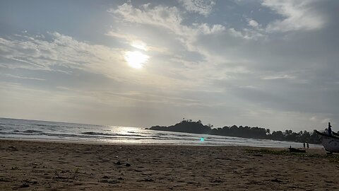 Sunset from Patnem beach