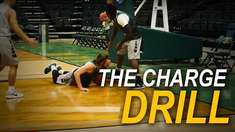 Inside Basketball Practice with Coach Scott Nagy - The Charge Drill