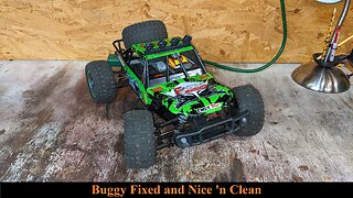 Cleaning & Fixing My RC Car Buggy