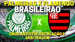 PALMEIRAS X FLAMENGO ONDE ASSISTIR, ESCALAÇÃO E ARBITRAGEM QUAL SERÁ O TIME DE DORIVAL JÚNIOR