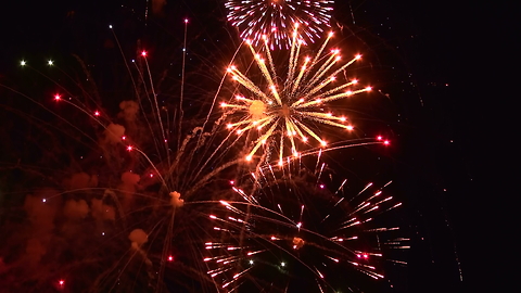 Algonquin Park Fireworks 7-2-2016